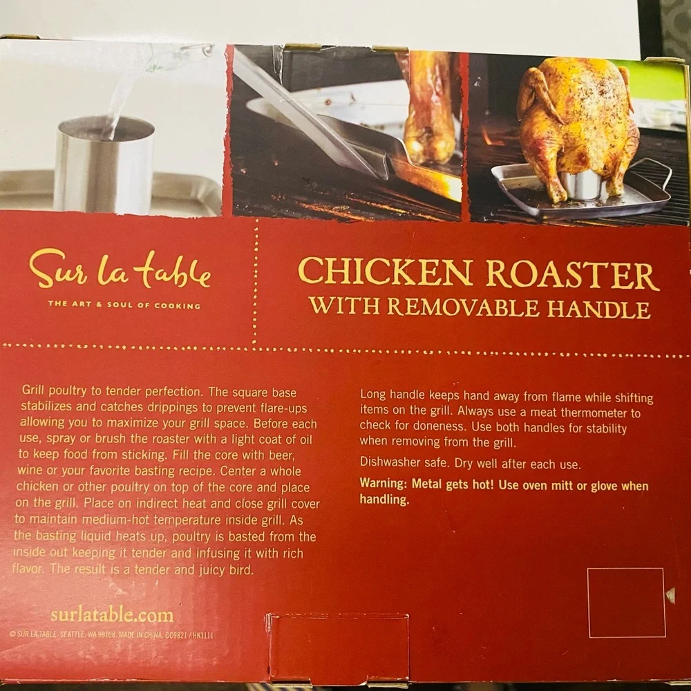 Sur La Table Chicken Chicken Roaster - NEW!